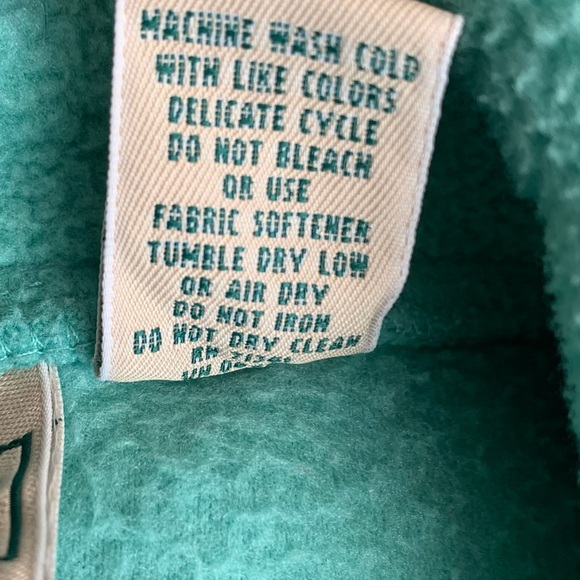 L.L. Bean Fleece Jacket Size Medium - Picture 5 of 6